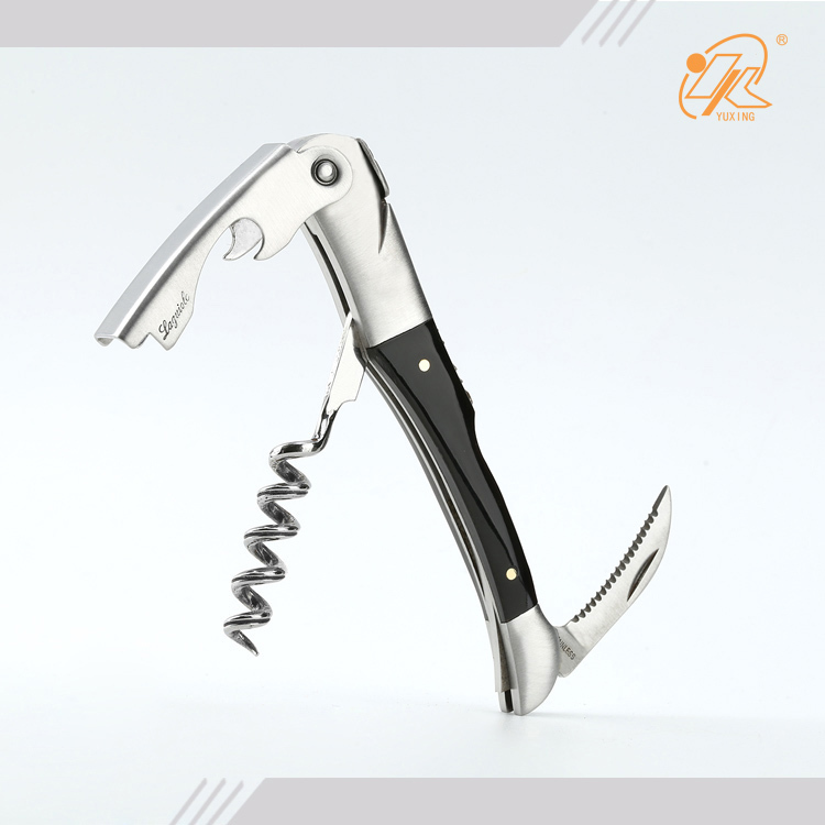 Factory sale reliable manual can opener wine corkscrew wine key waiter knife waiters friend kitchen accessories bar accessories