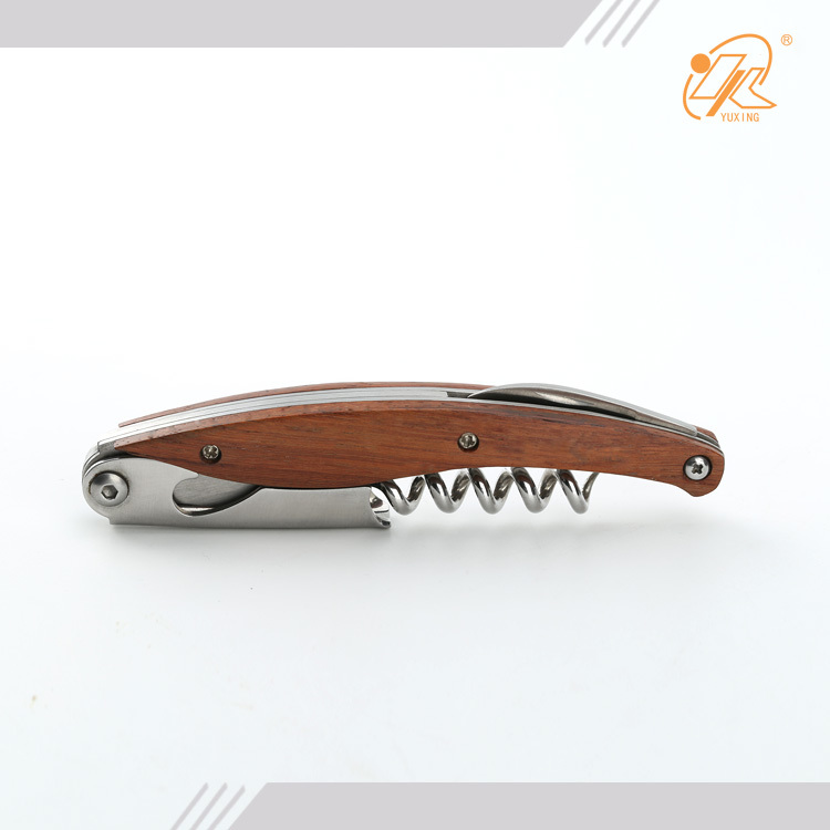 CE / EU Certification Stainless Steel Metal Type cutlery table tools bar accessories corkscrew opener wine bottle opener