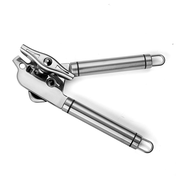 Professional Stainless Steel Manual Can Opener  Food-Safe Stainless Steel, Comfortable  grip Dishwasher Safe