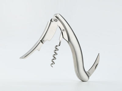 Wine corkscrew with full stainlee steel body  CO1730-3