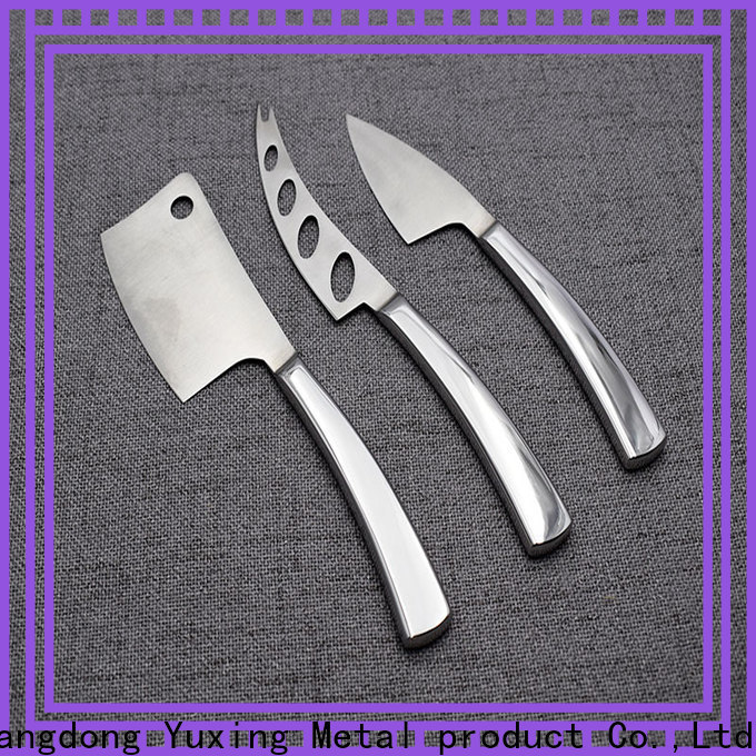 Yuxing laguiole Wholesale stainless steel cheese knife set Supply