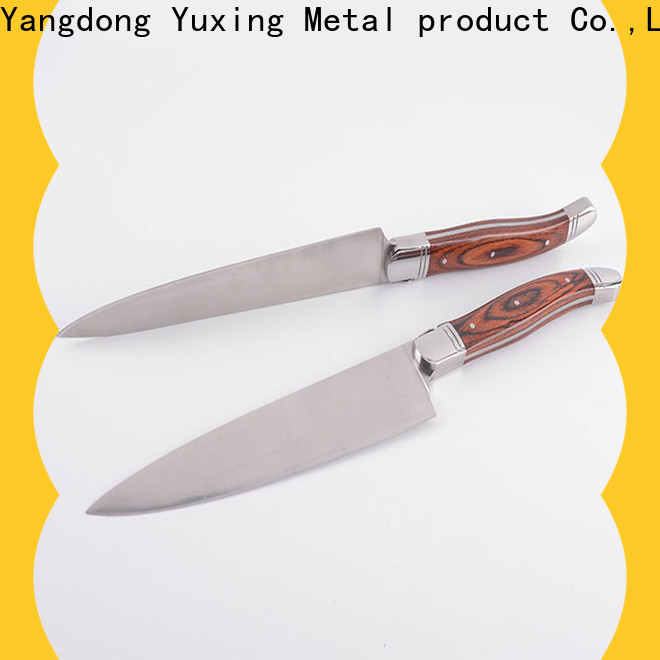 Yuxing laguiole laguiole 5 piece knife block set company