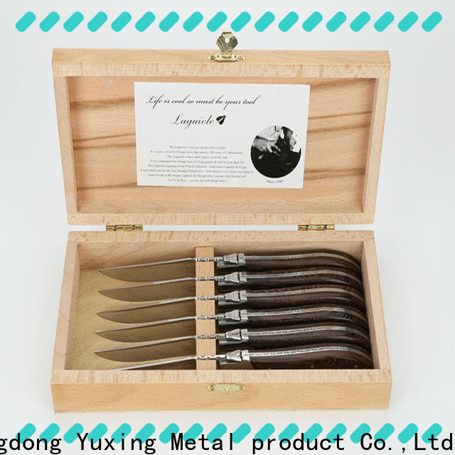 Yuxing laguiole High-quality laguiole knife set company