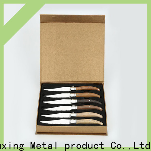 Custom steak knife & fork set Suppliers