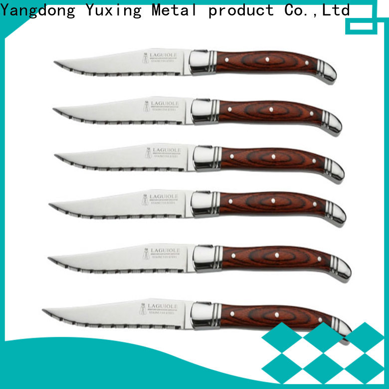 Yuxing laguiole Best laguiole steak knife and fork manufacturers