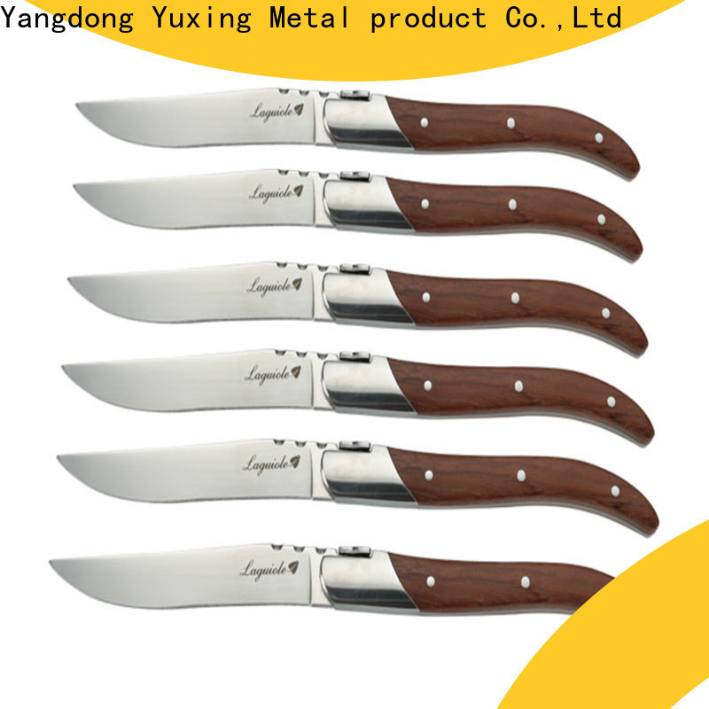 High-quality laguiole steak knife and fork company