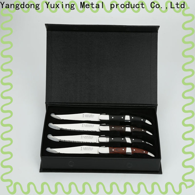 Yuxing laguiole Wholesale steak knives and forks manufacturer Suppliers