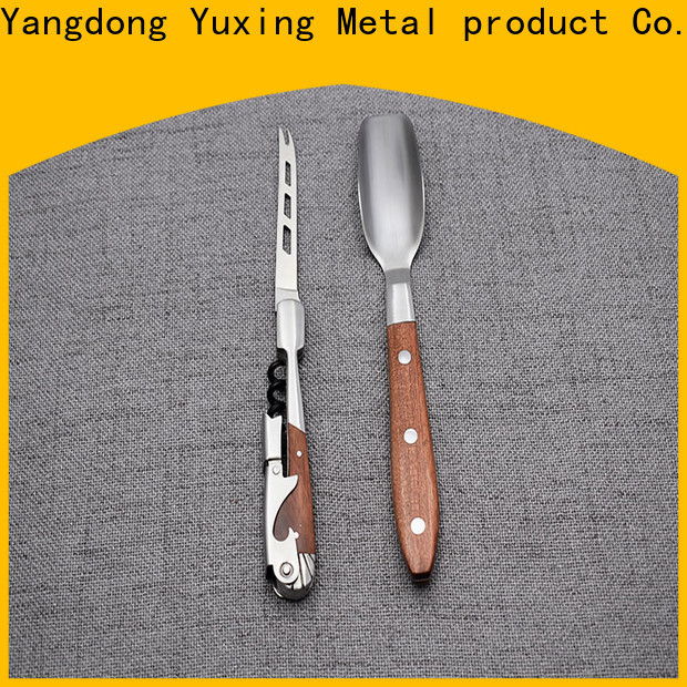 Yuxing laguiole Latest laguiole cheese board and knife set factory